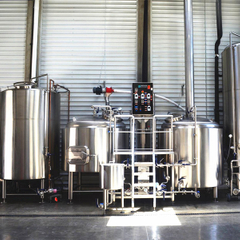 500L Micro Turnkey Craft Beer Brewing Equipment til salgs