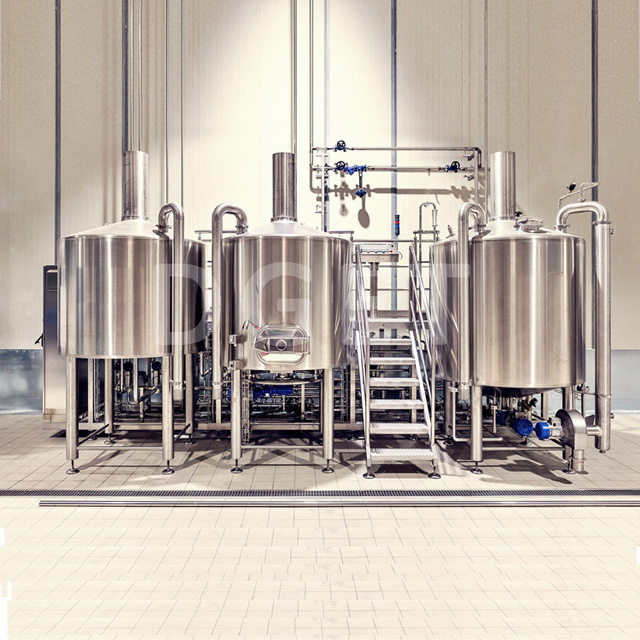2000L profesjonell kommersiell rustfritt stål ølmaskiner Maskin øl lage utstyr